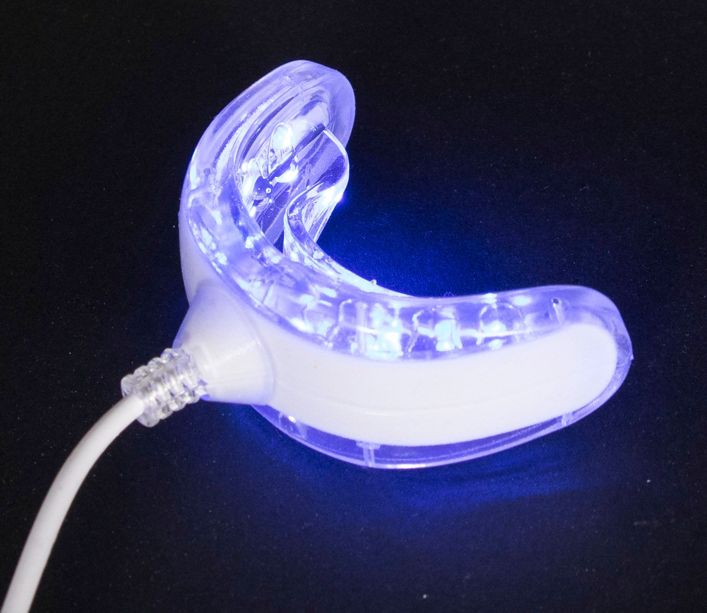 LED blue light mouth piece