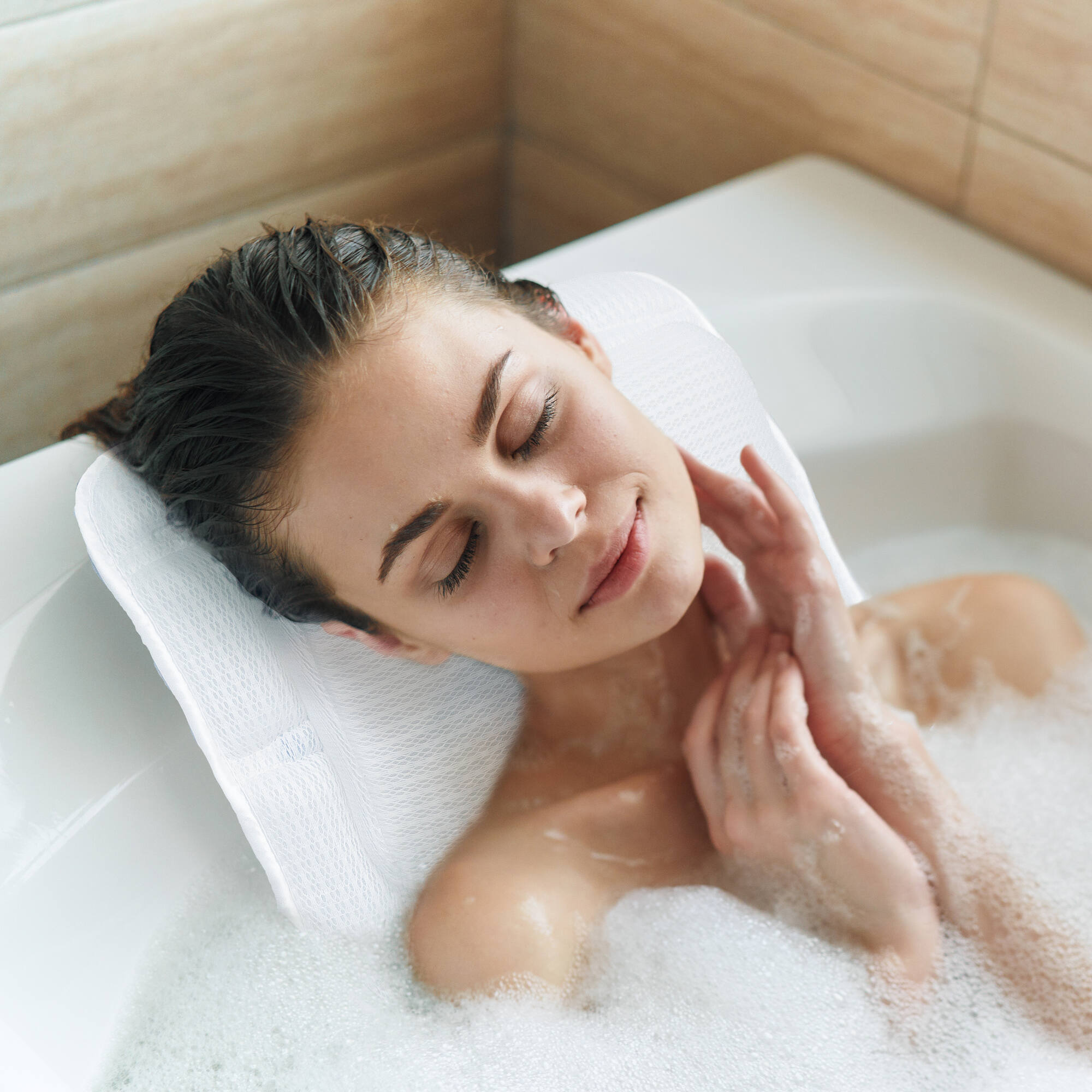 Cuscino per vasca da bagno di lusso