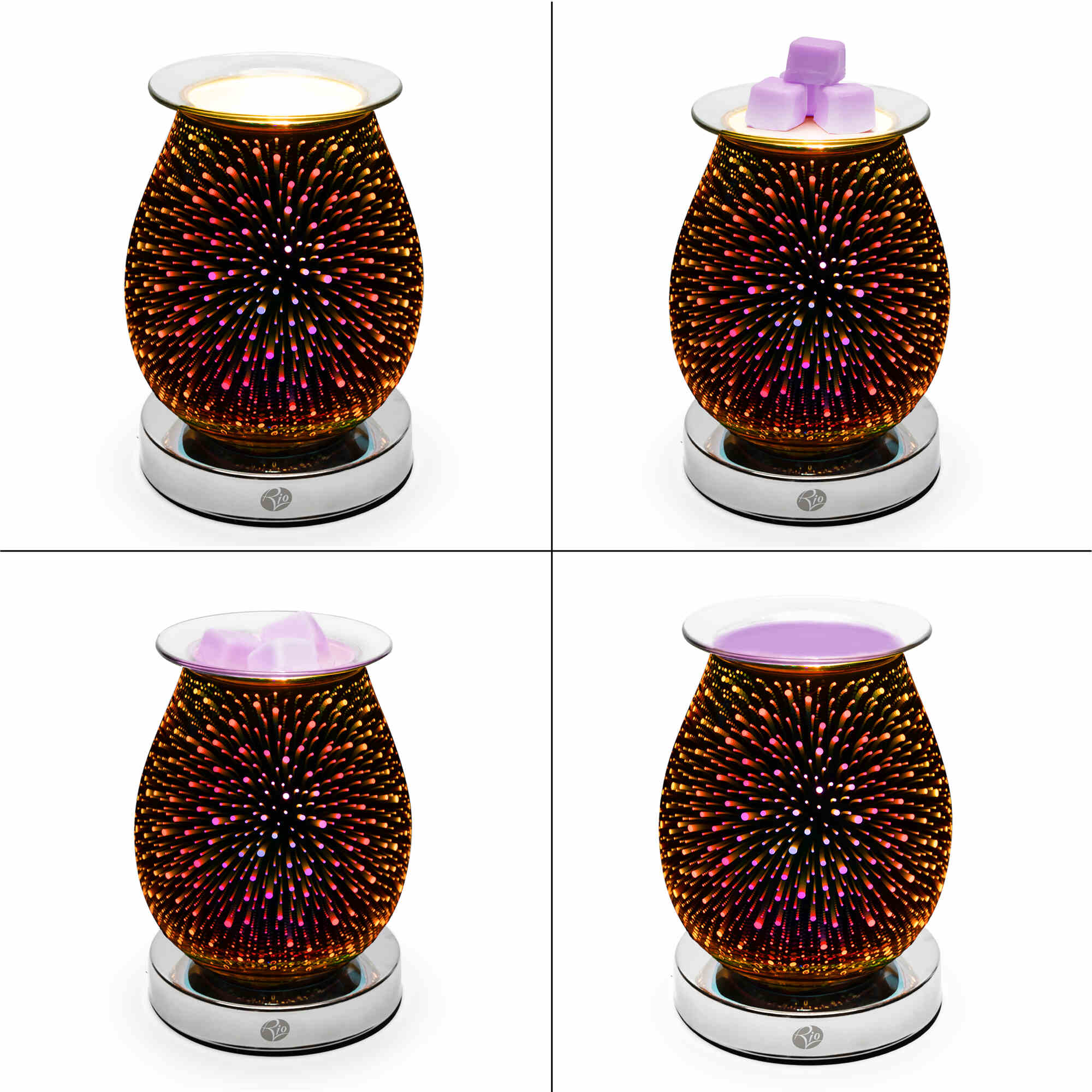 Alura Wax Melt Burner &  Aroma Diffuser Lamp