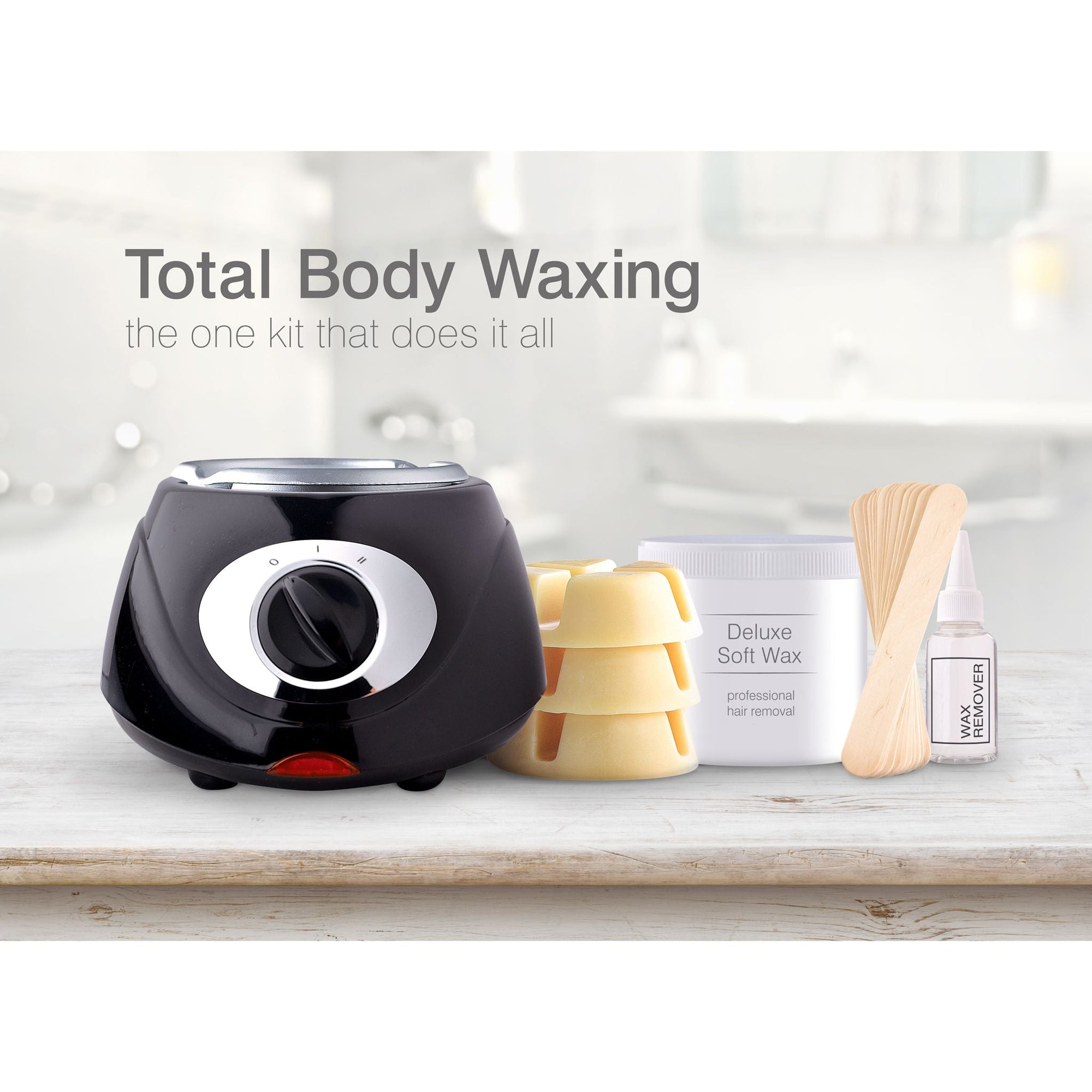 Go Smooth Hair Removal Home Waxing Kit