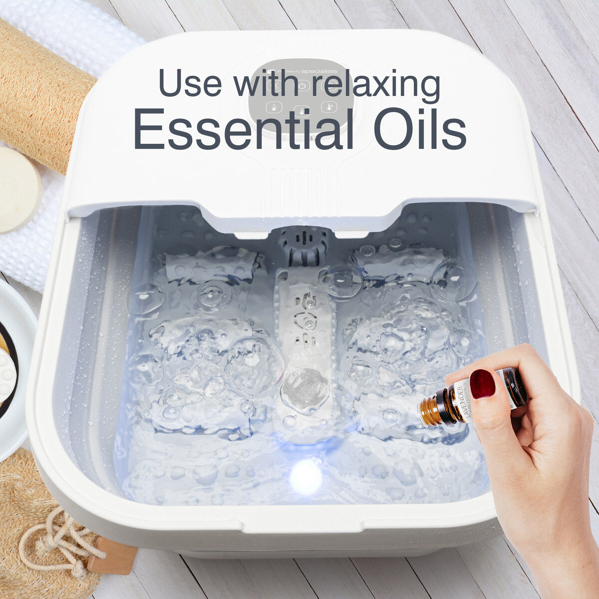 Deluxe Foldaway Foot Spa Bath