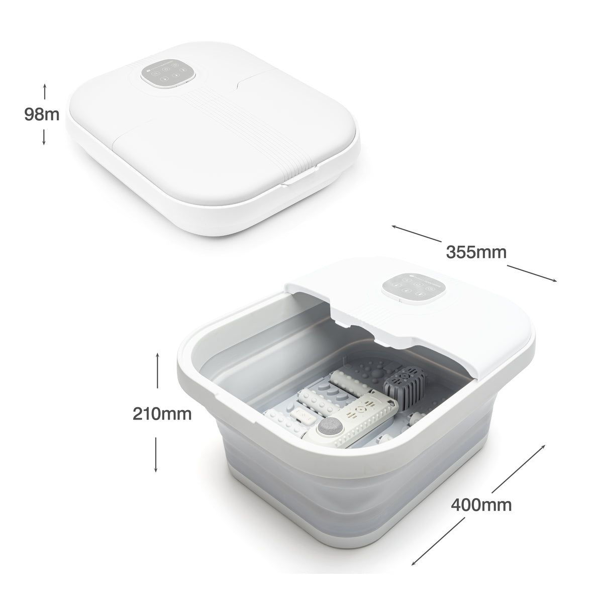 Deluxe Foldaway Foot Spa Bath