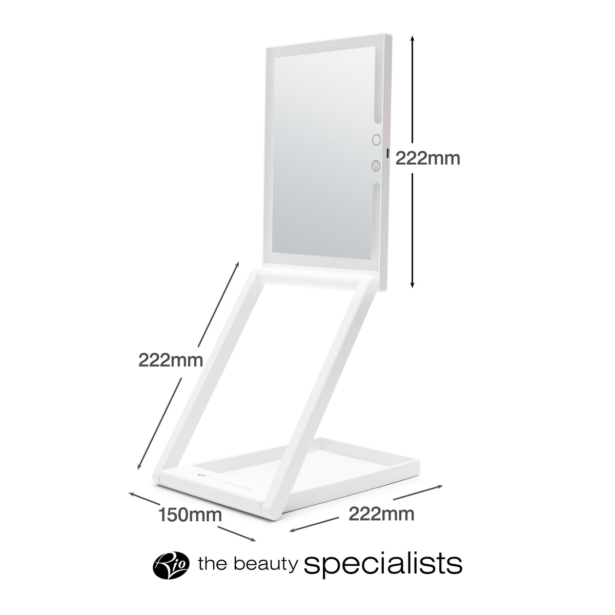 Rio Home & Away Dressing Table Make Up Mirror dimensions 