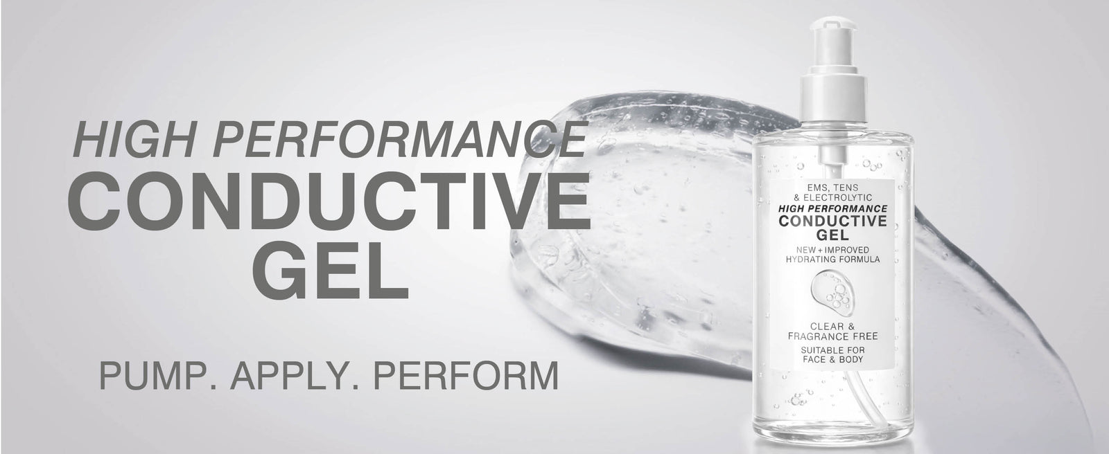 EMS, TENS, Electrolytic and Micro-Current Toning Conductive Gel 250ml