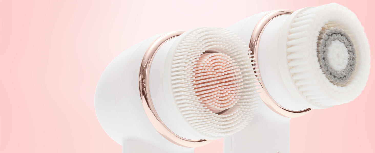 PURE CLEANSE Diep reinigende en exfoliërende gezichtsborstel