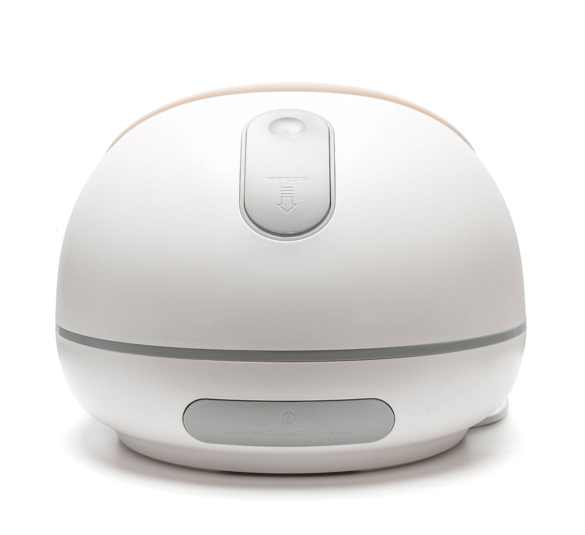 front view of steam foot spa 