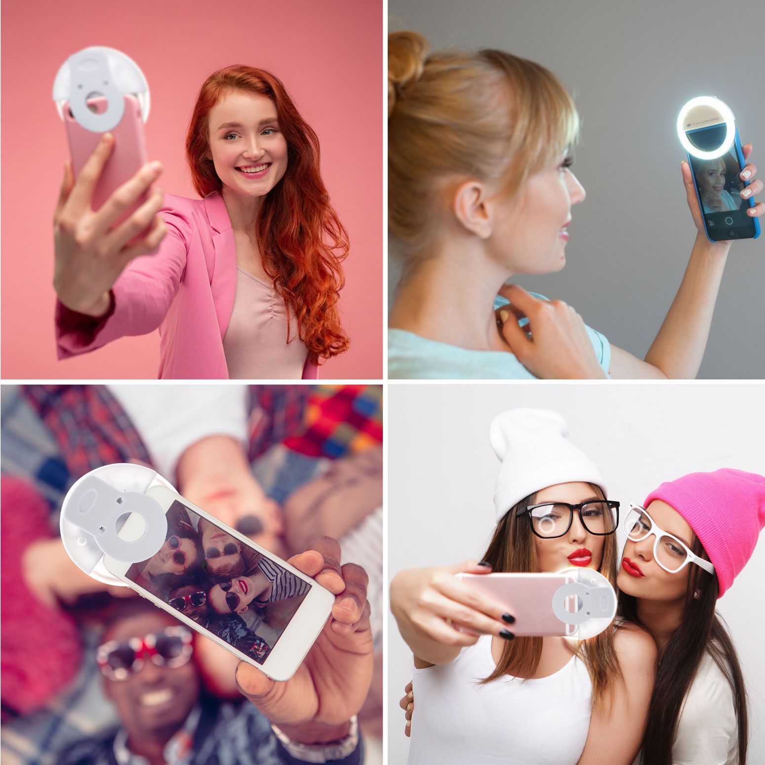 Luce ad anello per smartphone Beauty Glow
