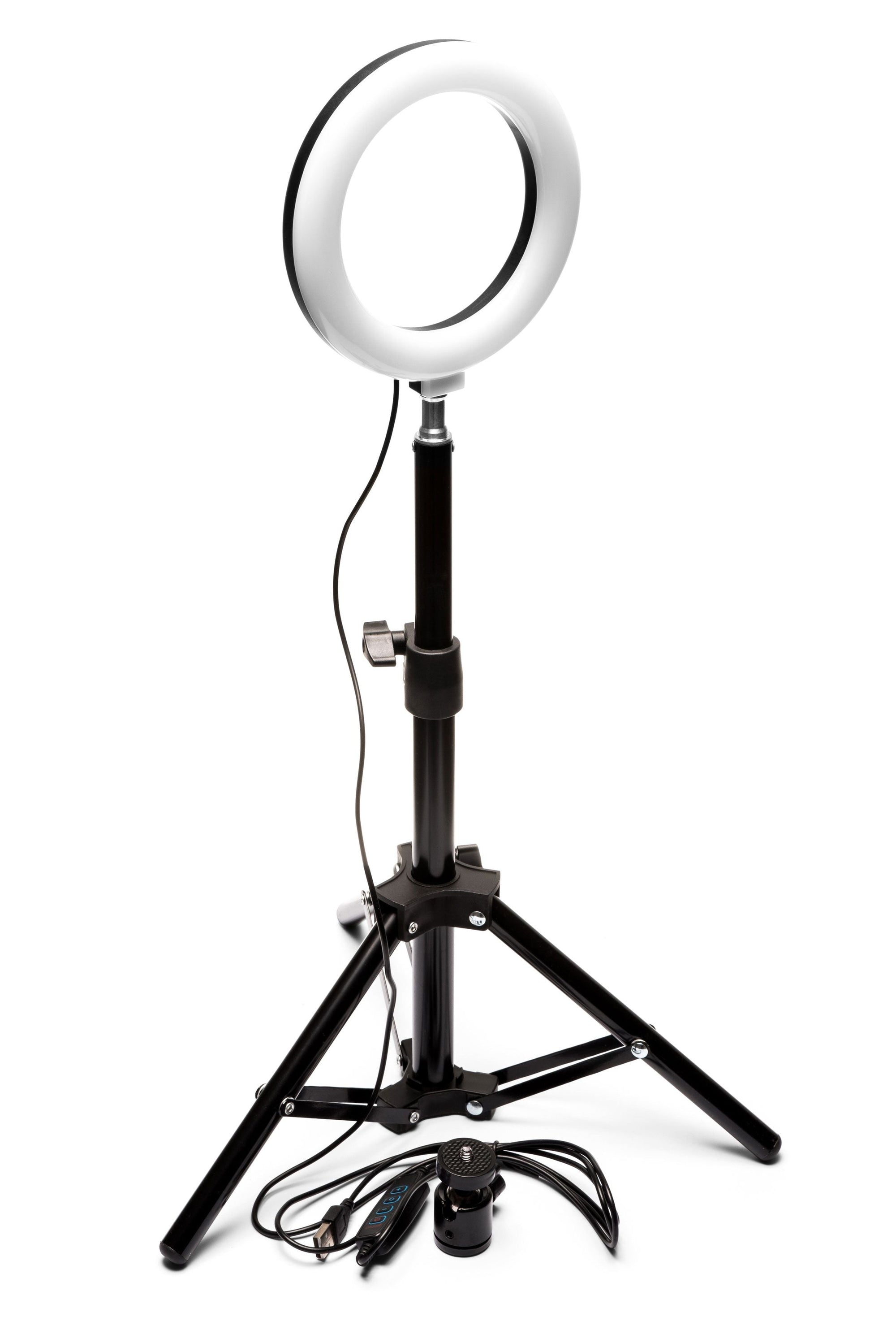Anello luminoso a LED per perfezionare il trucco