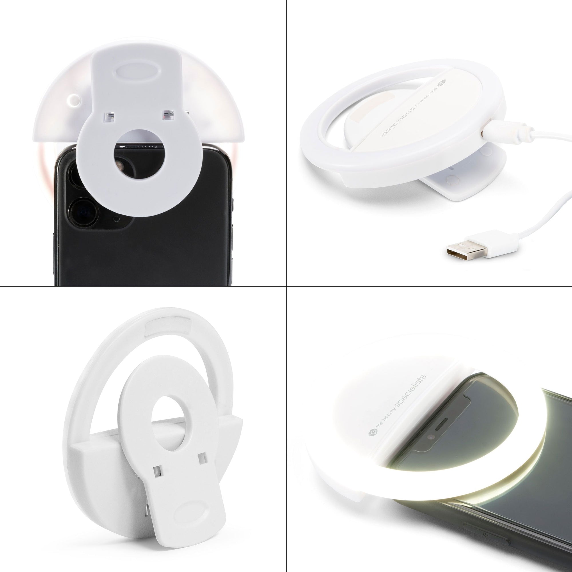 Luce ad anello per smartphone Beauty Glow