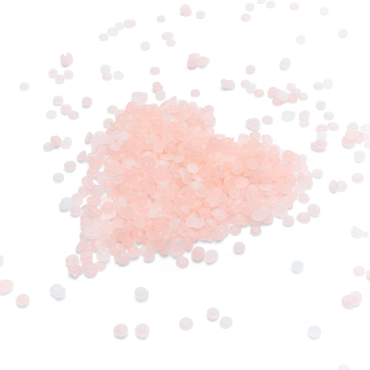 Rio Paraffin Wax Beads Peach Scented in heart shape