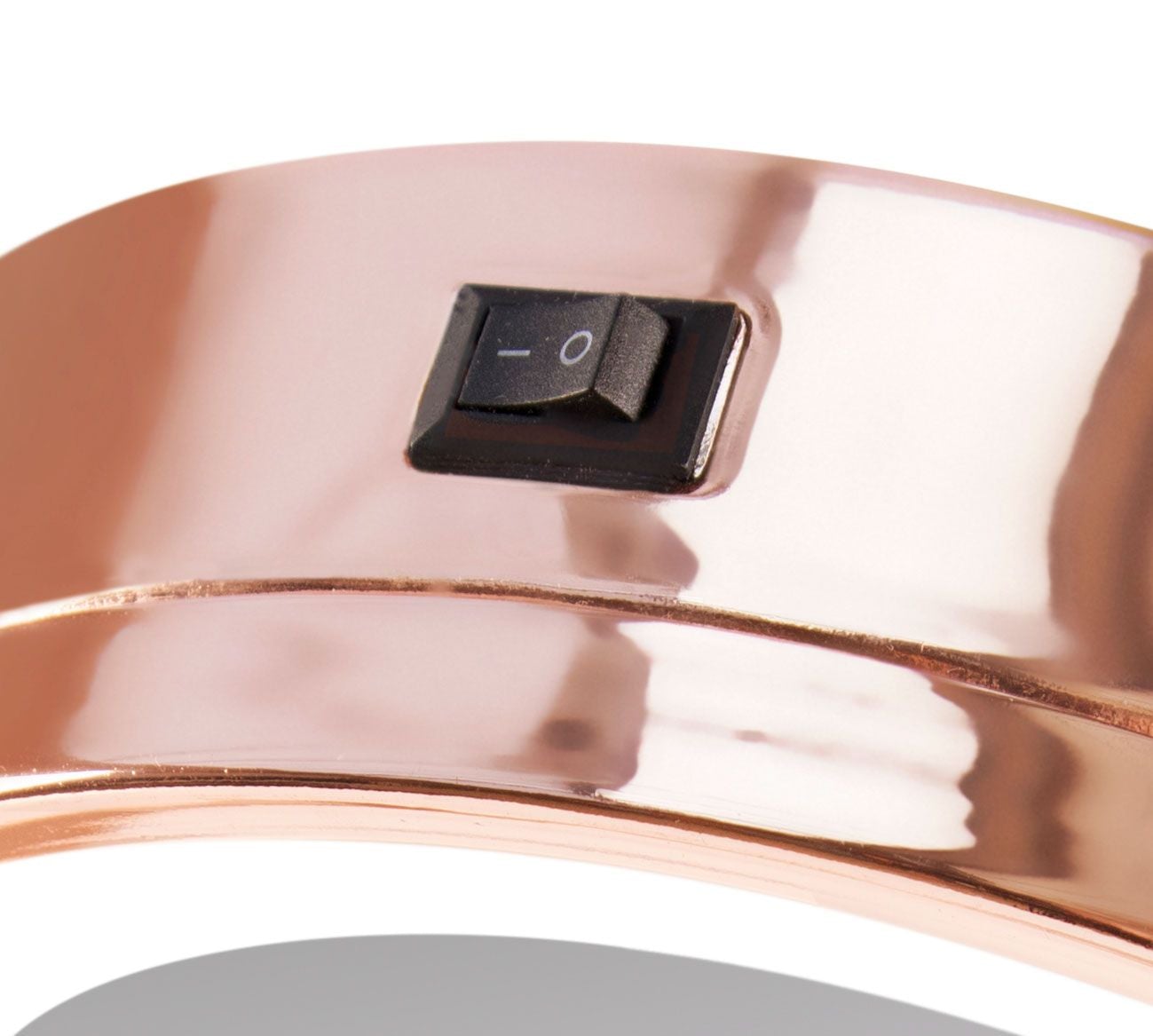 close up of on off switch