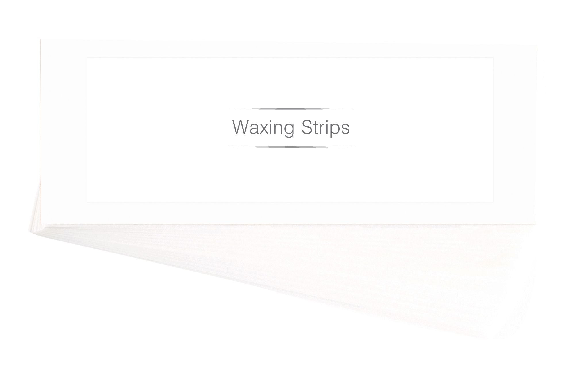 Waxing Hair Removal Strips